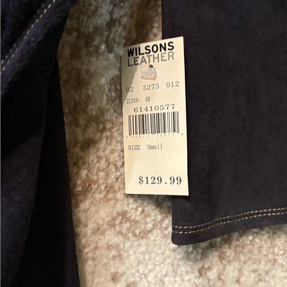 Wilsons Leather Women's Dark Suede Trench Coat - Picture 2 of 6